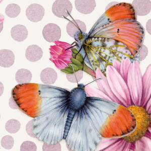 yume butterfly daisies polka dots