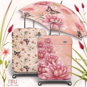 yu.me nature inspired luggage